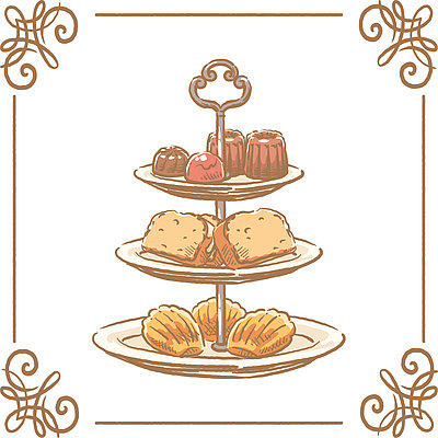 [Translate to German:] Afternoon tea party